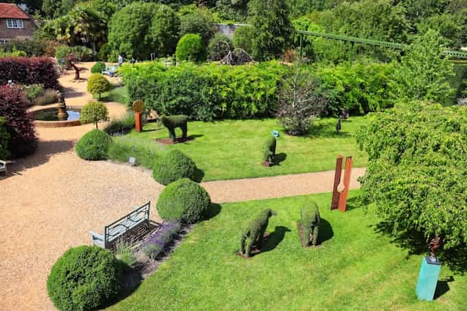 Garden design background image
